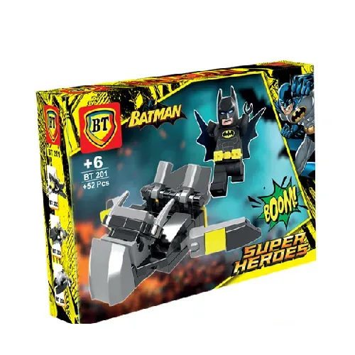 ساختنی بتمن Batman 52pcs BT-201  - 0