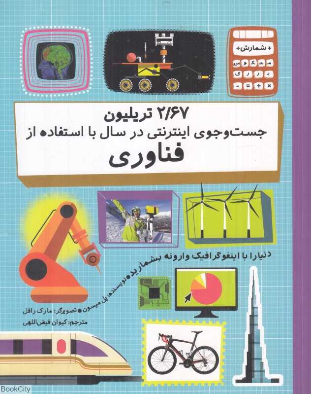 2/67 تریلیون جست‌وجوی اینترنتی در سال با استفاده از فناوری (تصویرگر مارک رافل)