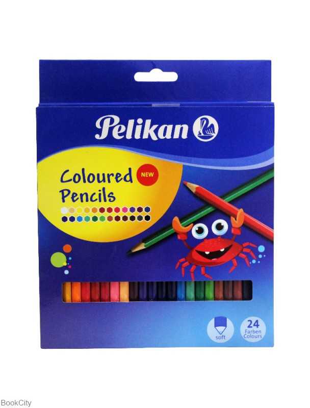 مدادرنگی 24 رنگ مقوایی Pelikan 998294