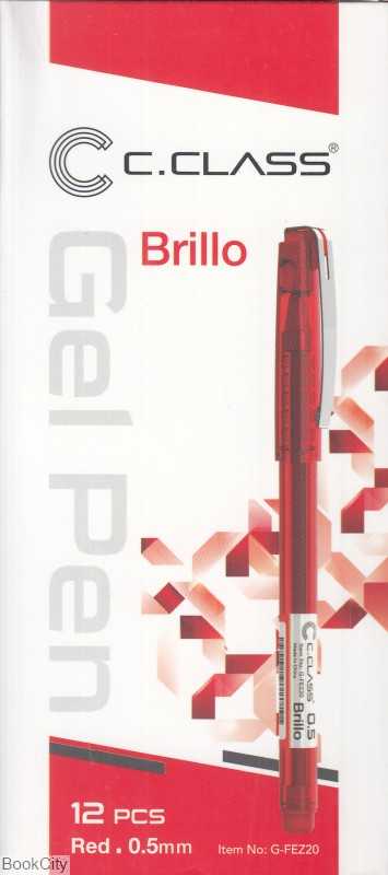 روان‌نویس قرمز C CLASS FEZ20 Brillo 0.5mm Gel