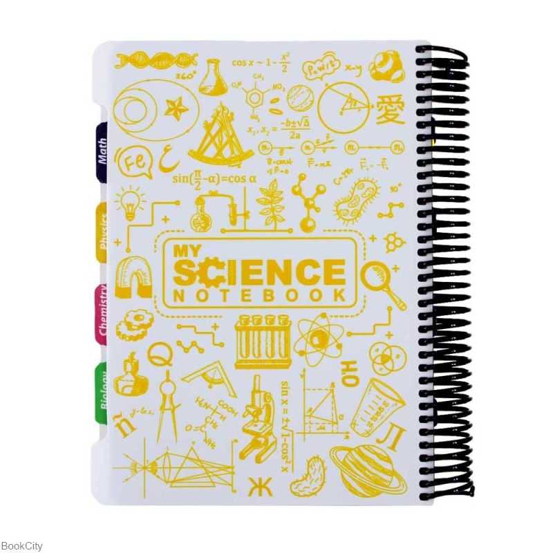 دفتر 120 برگ سیمی وزیری dotnote p.p My Science