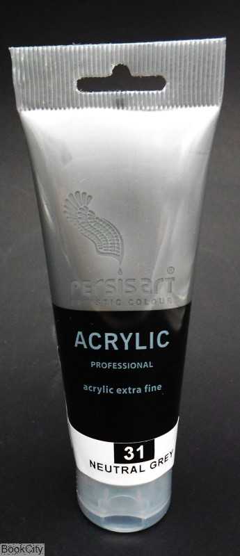 رنگ آکریلیک Persis art Neutral Grey 31 75ml