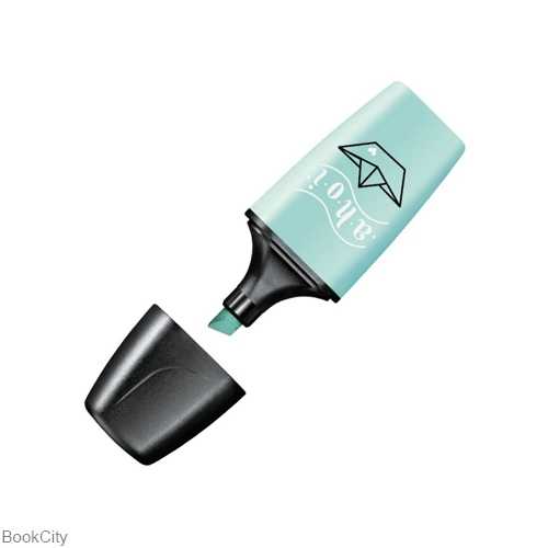 ماژیک های‌لایت آبی پاستلی فانتزی مینی STABILO 07-113-7 Boss
