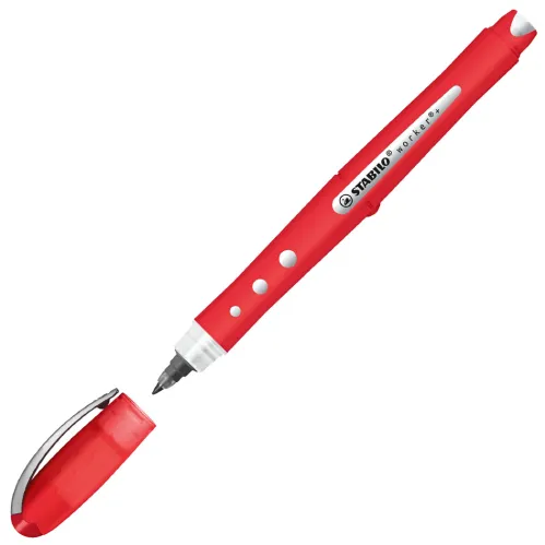 روان‌نویس قرمز STABILO 41996 Worker Medium 0.5mm