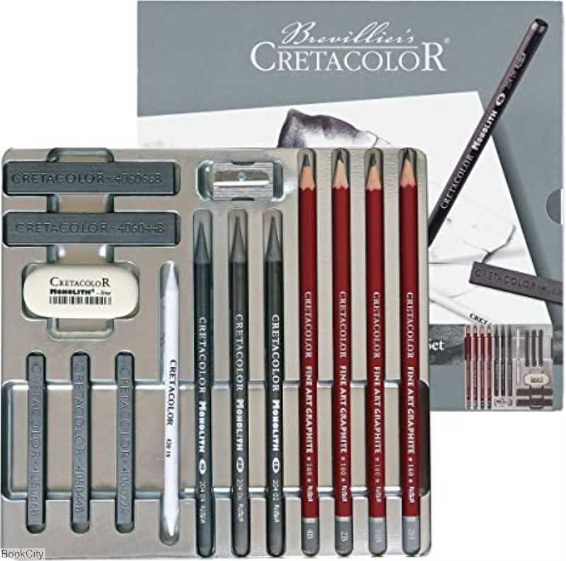 ست طراحی 15 تکه CRETACOLOR 40018