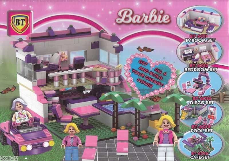ساختنی باربی کوچک Barbie BT60 172pcs