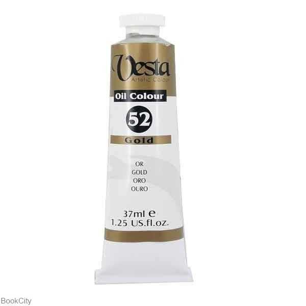 رنگ روغن Vesta 37ml Gold 52