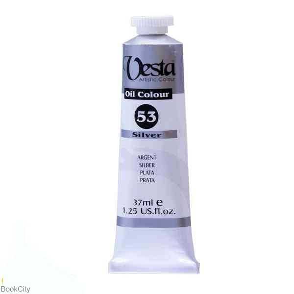 رنگ روغن Vesta 37ml Silver 53 - 0