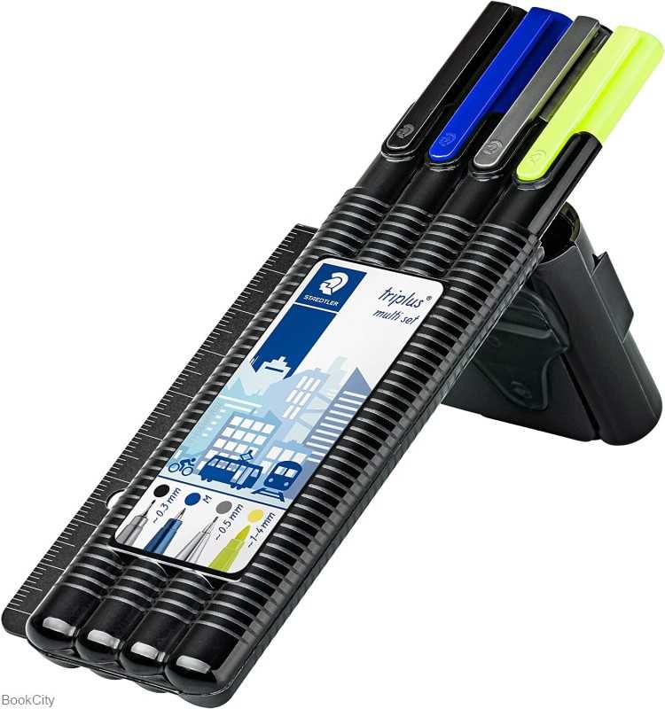 ست مالتی 4 عددی STAEDTLER 34SB4BR Triplus
