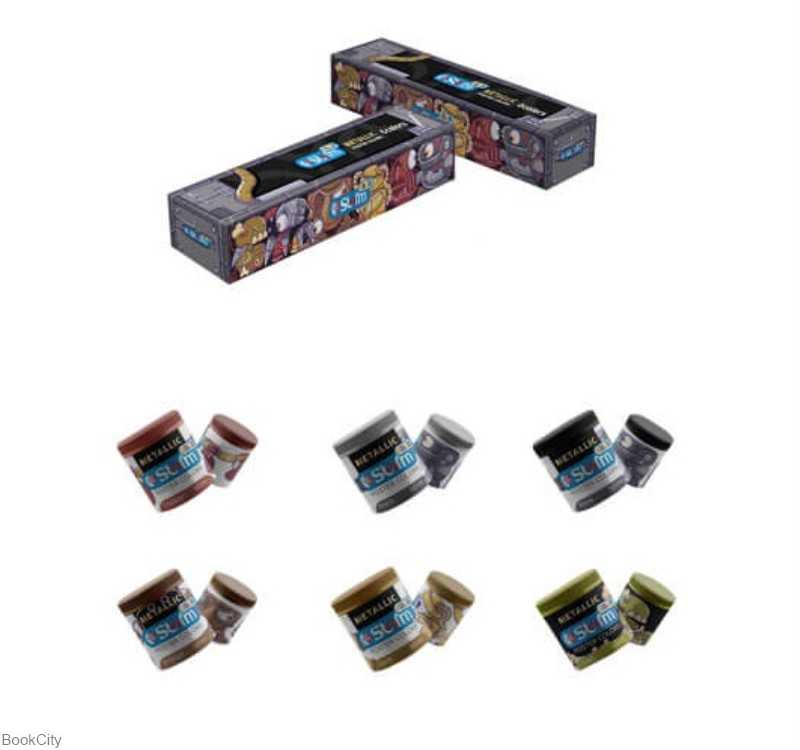 گواش 6 رنگ متالیک Storm HL-9101 Metallic