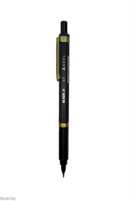 اتود 0.7mm گیره طلایی Adel Blackline 037