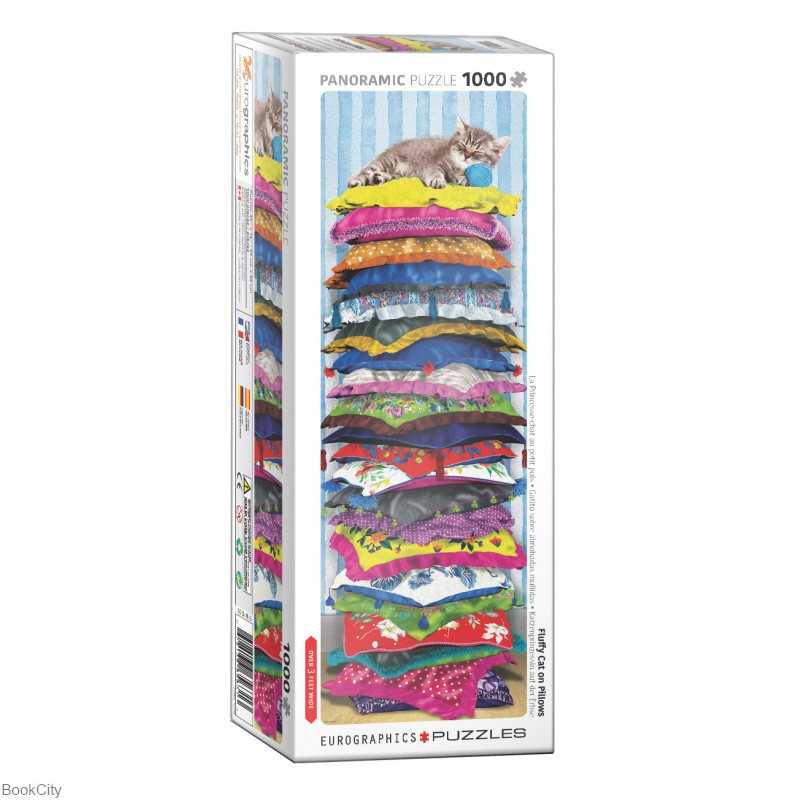 پازل Fliffy Cat On Pillows 1000pcs 5631