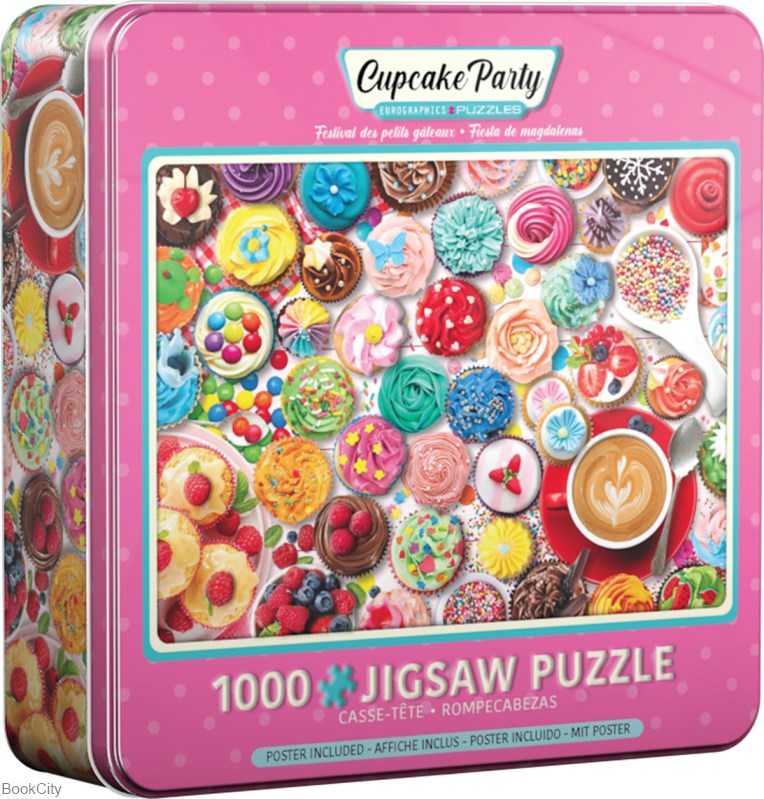 پازل Cupcake Party Tin 1000pcs 8051 - 5604