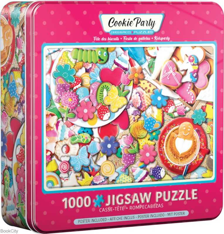 پازل Cookie Party Tin 1000pcs 8051 - 5605