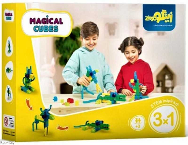 بازی مکعب‌های جادویی 32 تکه 1×3