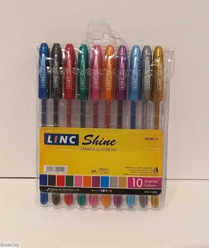 خودکار 10 رنگ اکلیلی LINC 10 1001G