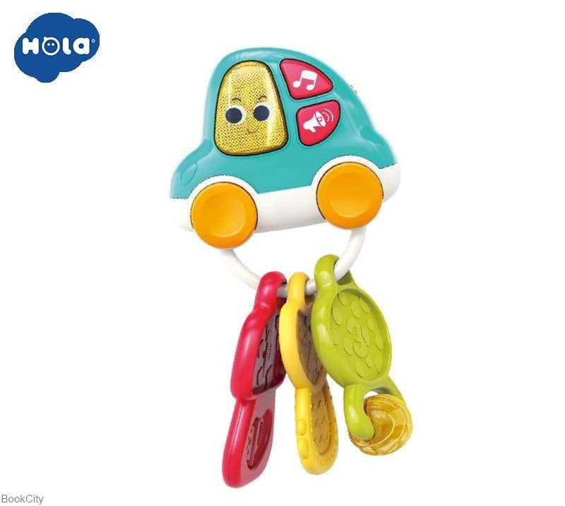 جاکلیدی ماشین موزیکال Hola Musical Car Keychain A8996