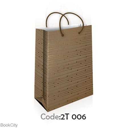 ساک دستی کرافت طلاکوب سایز 2 سون کارت