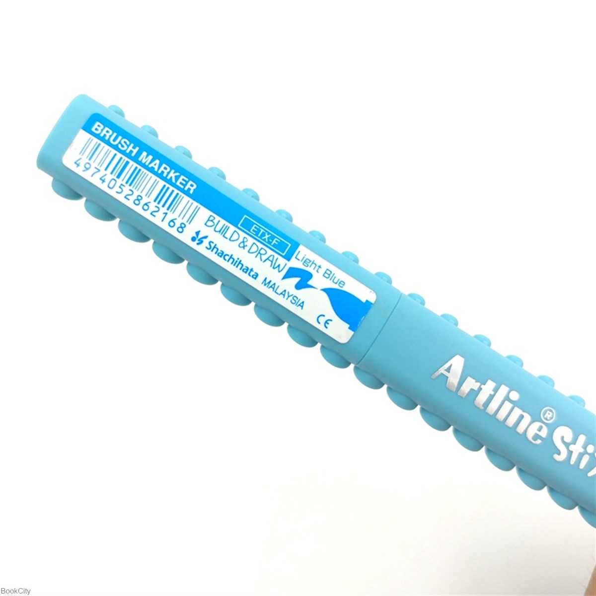 ماژیک طراحی Artline ETX-F Brush Light Blue