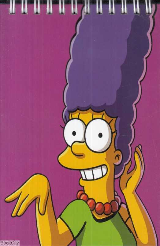 یادداشت 80 برگ سیم از بالا جیبی HAMYSHEH Simpsons