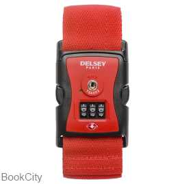 قفل کمربندی چمدان قرمز DELSEY 3940091-04