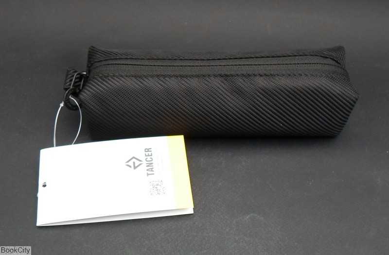 جامدادی تک زیپ TANCER Tj01 Black - 0