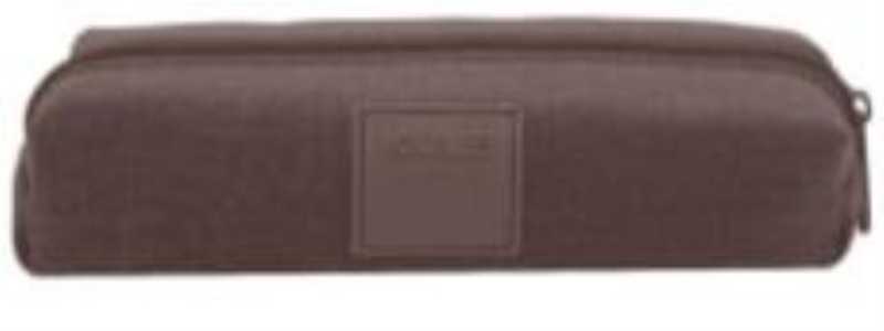 جامدادی تک زیپ KULE 9649003 KL1011 Dark Brown