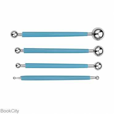 ست سمبه فلزی 4 عددی Modelling Ball Tools