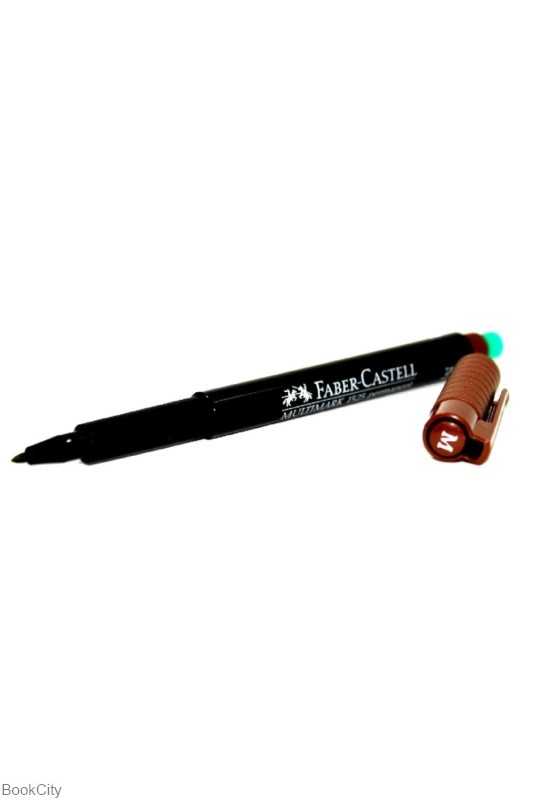 ماژیک قهوه‌ای پاکن‌دار FABER CASTELL 152578 Multimark 0.1mm M