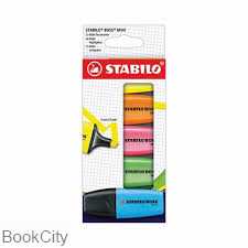 ماژیک های‌لایت 5 رنگ STABILO 07/-2-01 Boss Mini