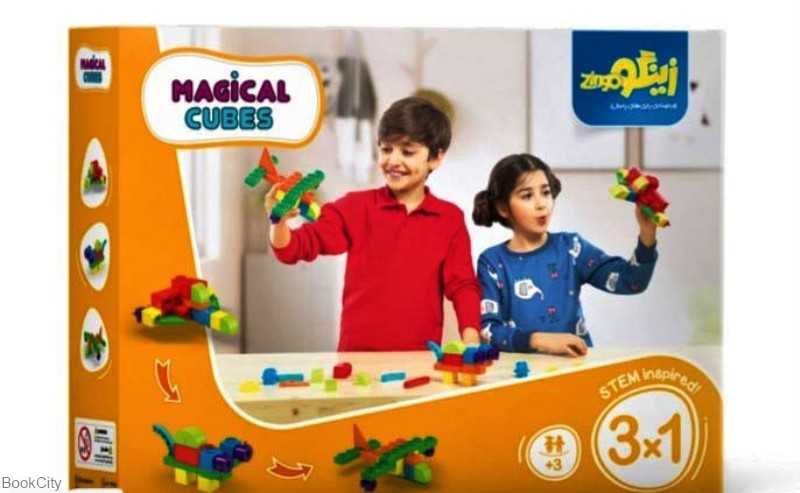 بازی مکعب‌های جادویی 29 تکه 1×3 - 0