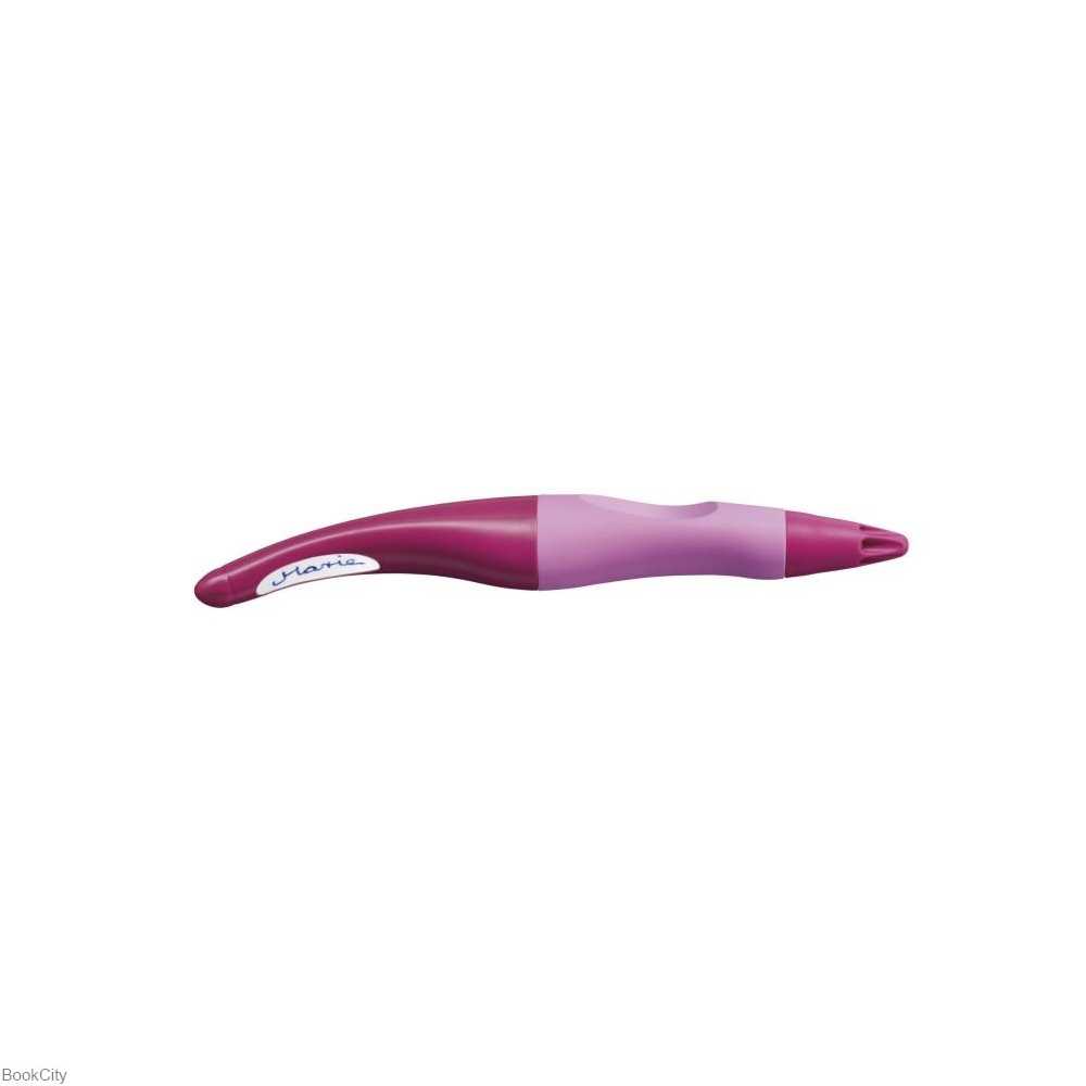 روان‌نویس آبی چپ دست بدنه صورتی با 3عدد یدک STABILO 6891/4-4103 Easyoriginal
