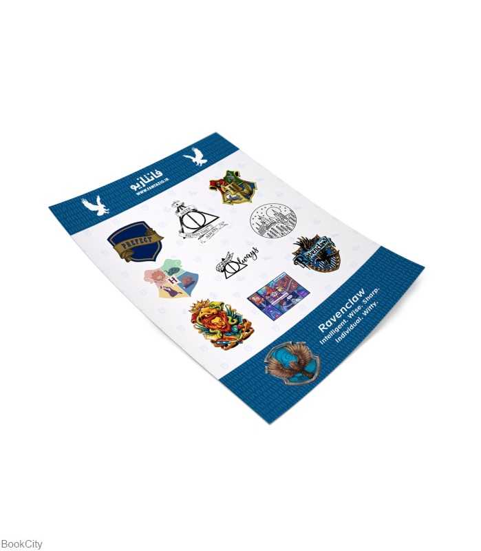 استیکر 9 عددی ریونکلا Ravenclaw PK-RA001