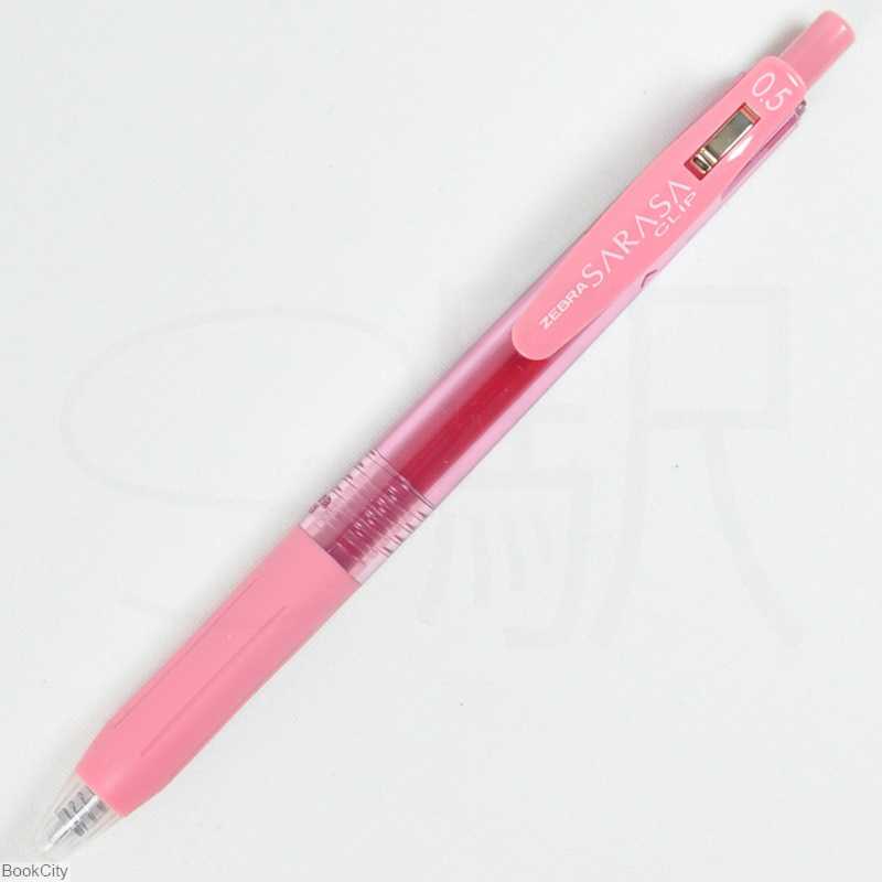 روان‌نویس Neon Pink فشاری ZEBRA Sarasa 0.5mm