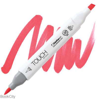 ماژیک طراحی TOUCH F121  Fluorescent Coral Red Brush