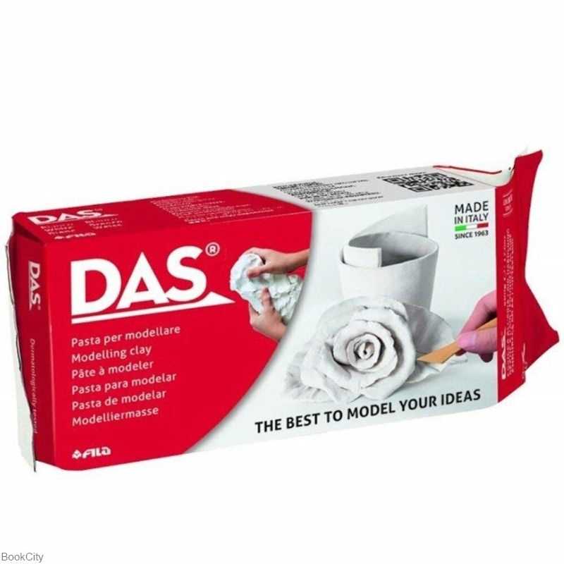 خمیر مجسمه‌سازی سفید DAS F387000 500gr