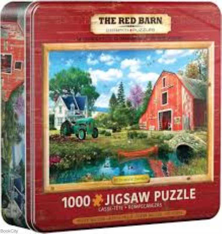 پازل The Red Barn Jigsaw Tin 1000pcs 5526
