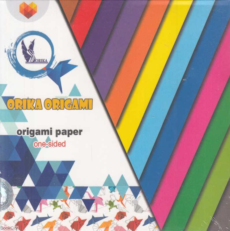 کاغذ اوریگامی 15×15 تک‌رو 96 برگ رنگی اوریکا - 0
