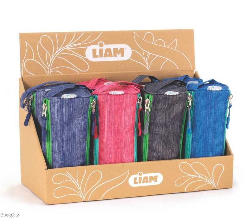 جامدادی 3 زیپ LiAM L3085