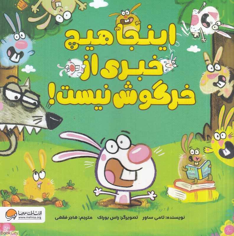 اینجا هیچ خبری از خرگوش نیست (تصویرگر راس بوراک)