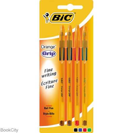 خودکار 4 رنگ BiC Orange Grip