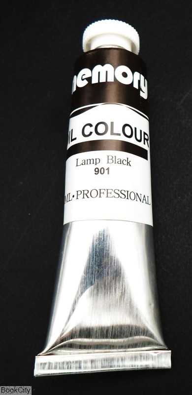 رنگ روغن memory 901 Lamp Black 50ml