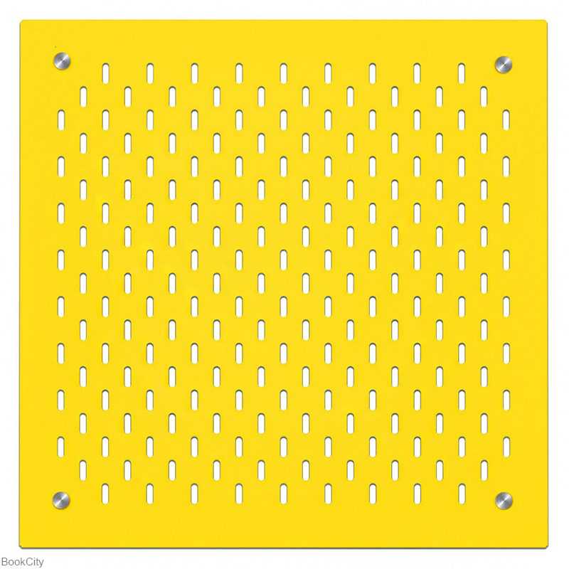 استند دیواری فلزی زرد Zinova 45×45 - 0