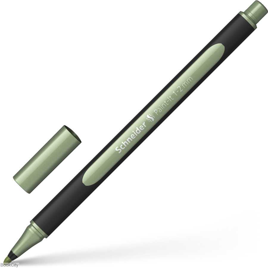 ماژیک Schneider paint it 020 1-2mm Vintage Green metalic