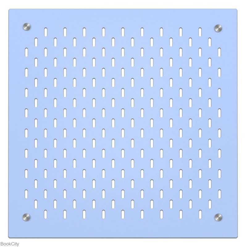 استند دیواری فلزی آبی Zinova 45×45