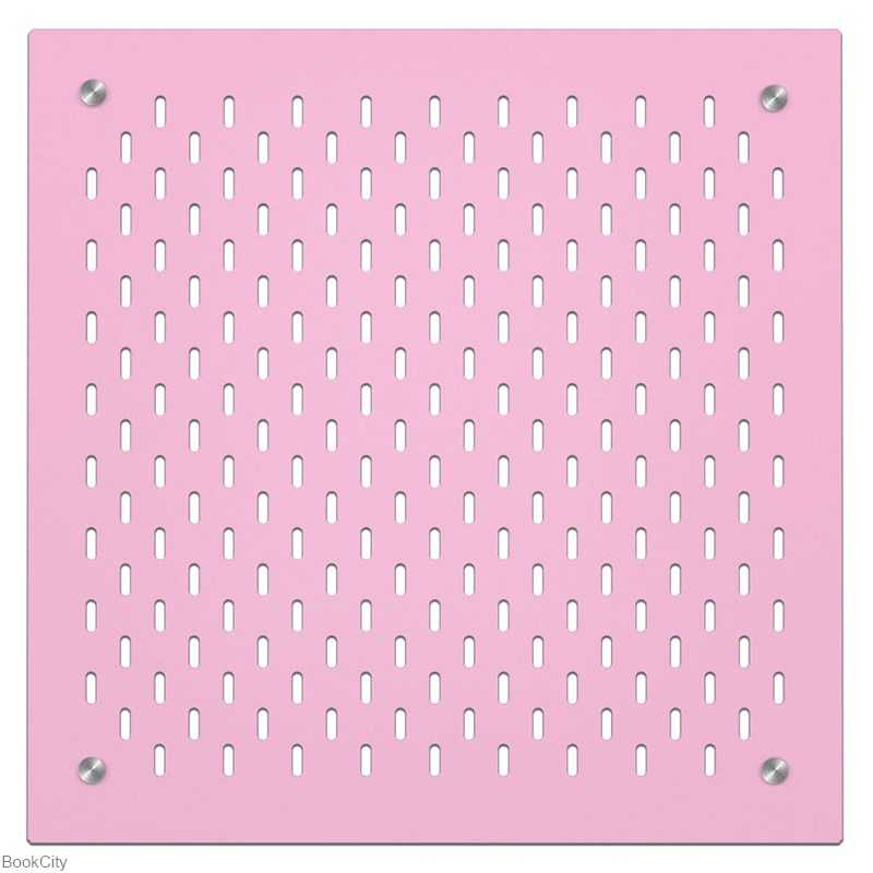 استند دیواری فلزی صورتی Zinova 45×45