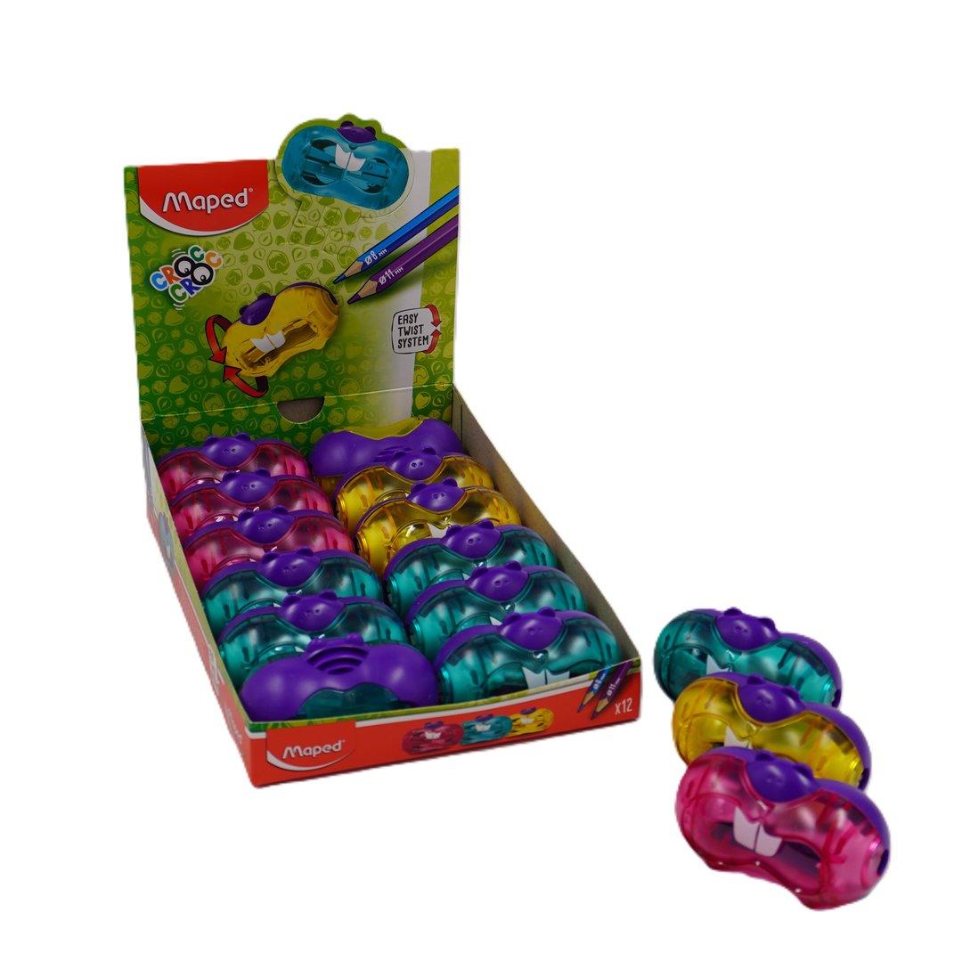 تراش 2 سوراخ مخزن‌دار Maped 118411 Croc Croc