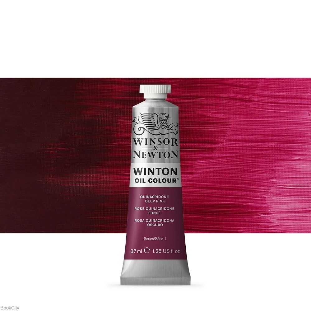 رنگ روغن WINSOR 1414250 37ml Quinacridone Deep Pink - 0