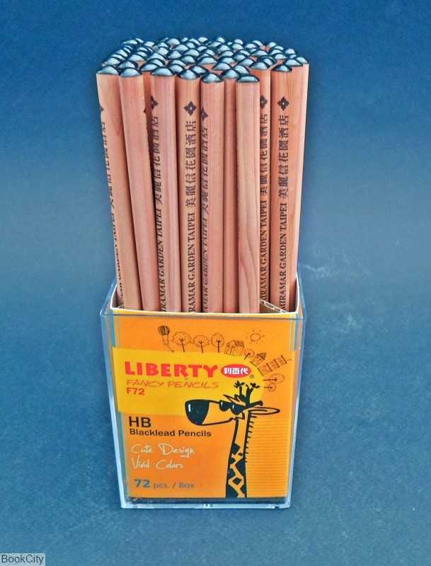 مداد مشکی بدنه مثلثی طرح چوب Liberty Miramar