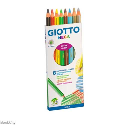 مدادرنگی 8 رنگ GIOTTO 225400 Mega